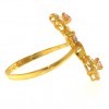 22ct Real Gold Asian/Indian/Pakistani Style Double Flower Ring